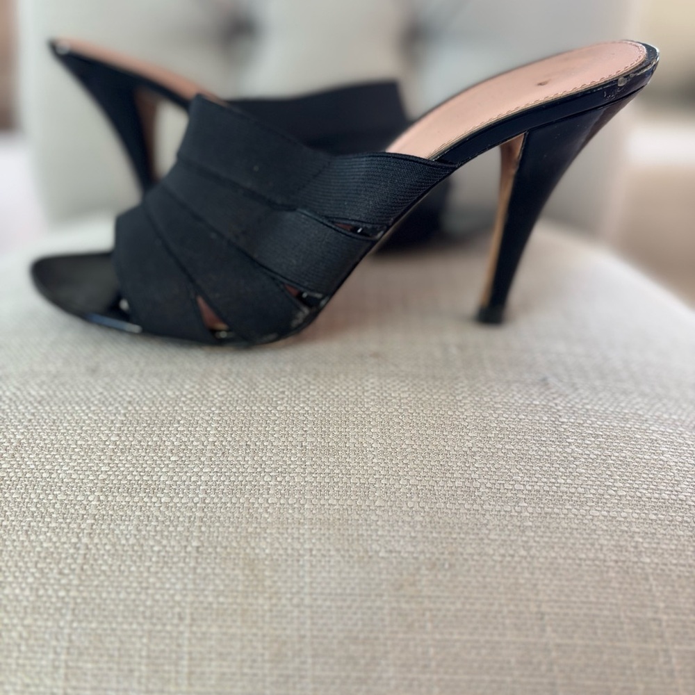 Calvin Klein Black Strappy Heels